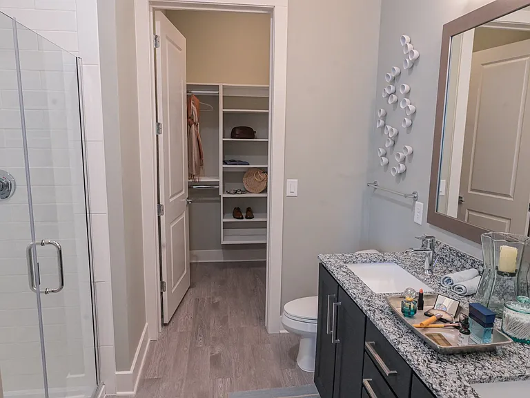Spacious Bathroom at Hawthorne at Indy West in Wilmington, NC