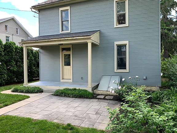 Back porch and patio