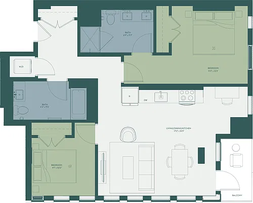 Floor plan B10