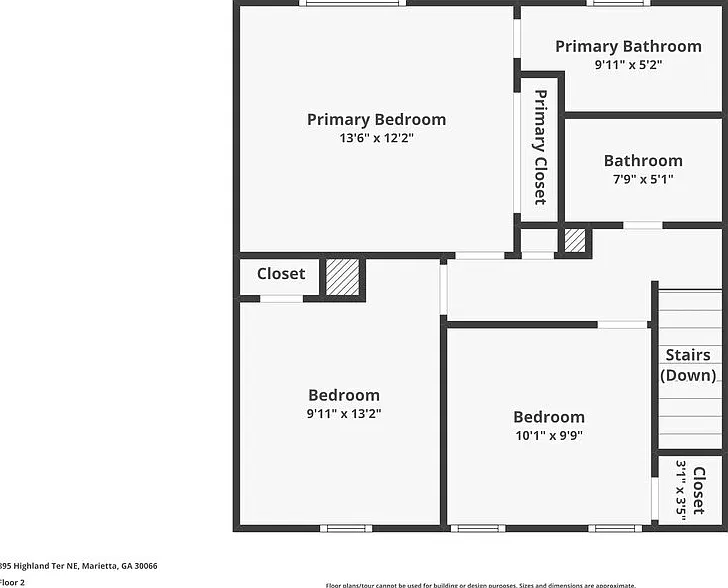 3 bed, 2.5 bath, 1248 sqft, $1,860 — Photo 2