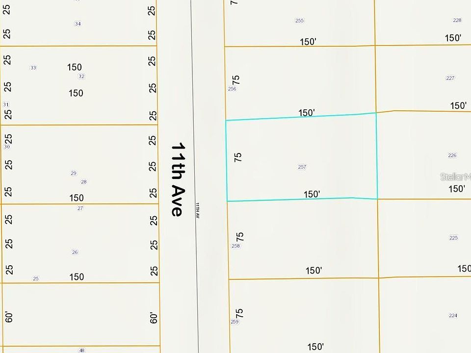 1st image of lot 257 11TH AVENUE
