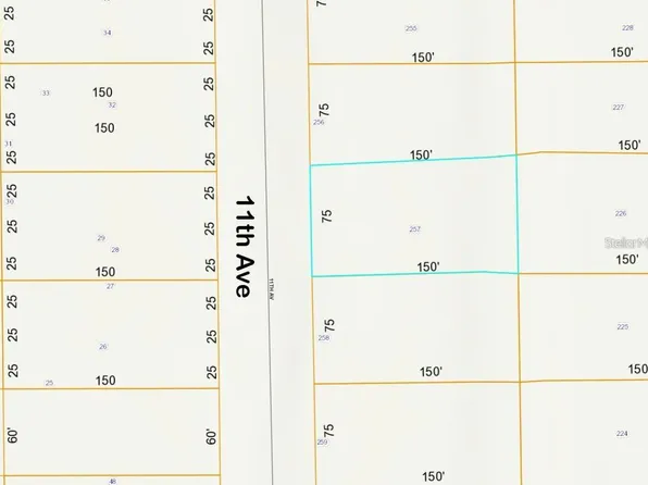 lot 257 11TH AVENUE, DELAND, FL 32724