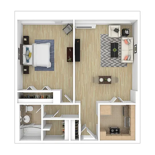 Floor plan 1C