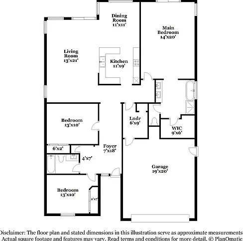 3 bed, 2.0 bath, 1704 sqft, $1,895 — Photo 2