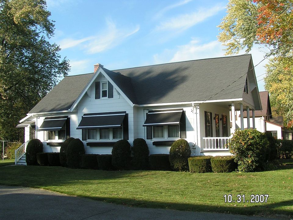 side view from driveway