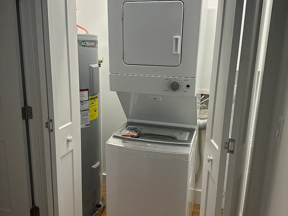 Washer + dryer