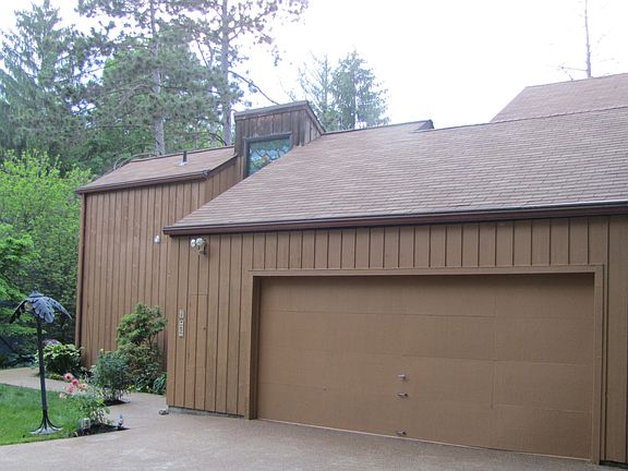 front door around the corner