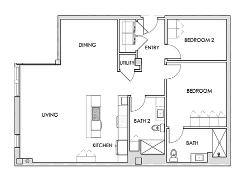 Floor plan 305