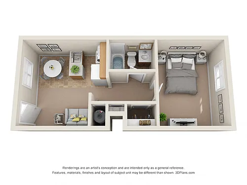 Floor plan Studio