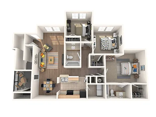 Floor plan 3AX