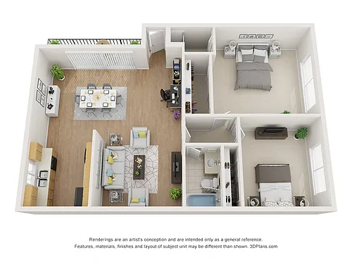 Floor plan Floor Plan C