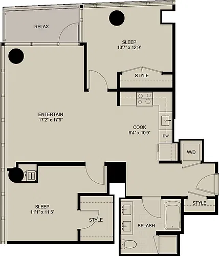 Floor plan B2