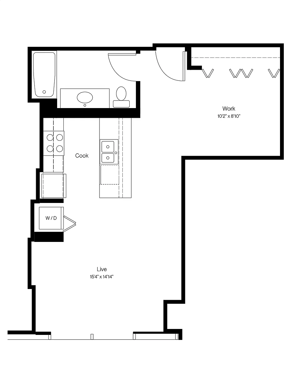 Floor plan Convertible