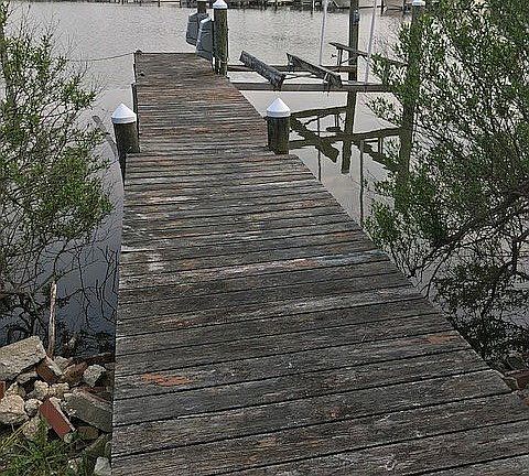 Pier and boat lift