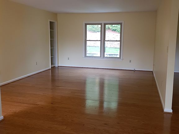 Living room, looking to the rear of the house