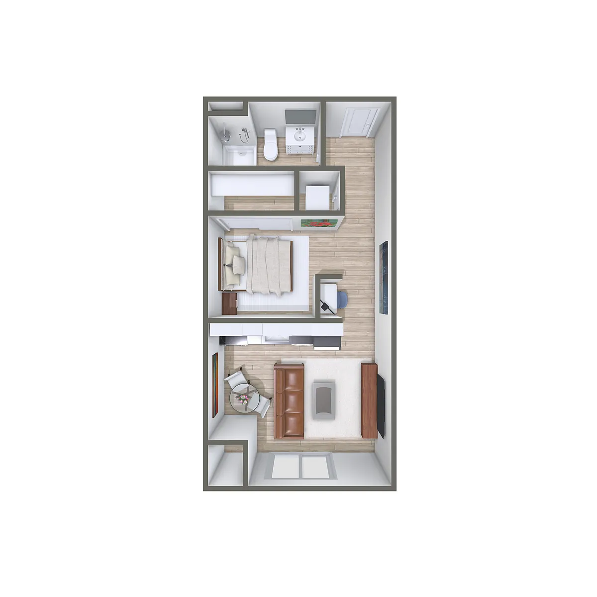 Floor plan Studio