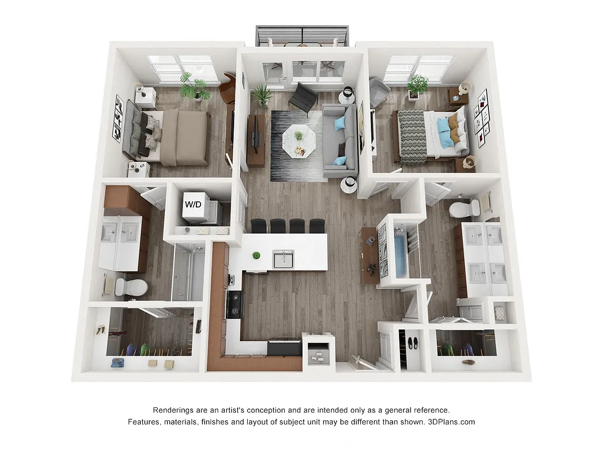 Floor plan B1
