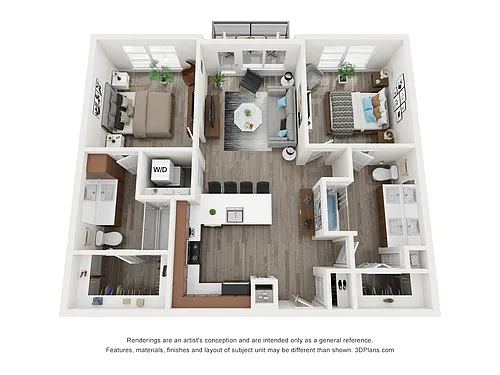 Floor plan B1