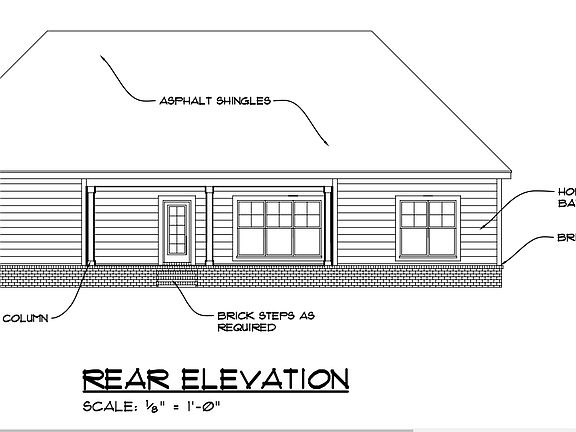 Rear Elevation
