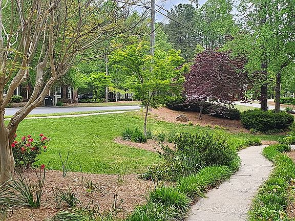 front sidewalk