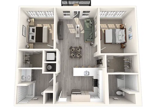 Floor plan C1 AFF