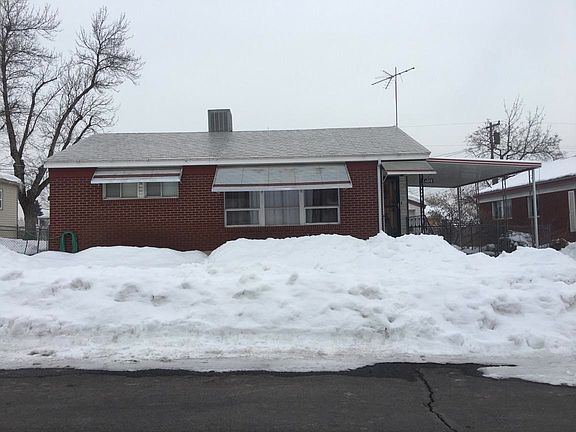 Snow covered front