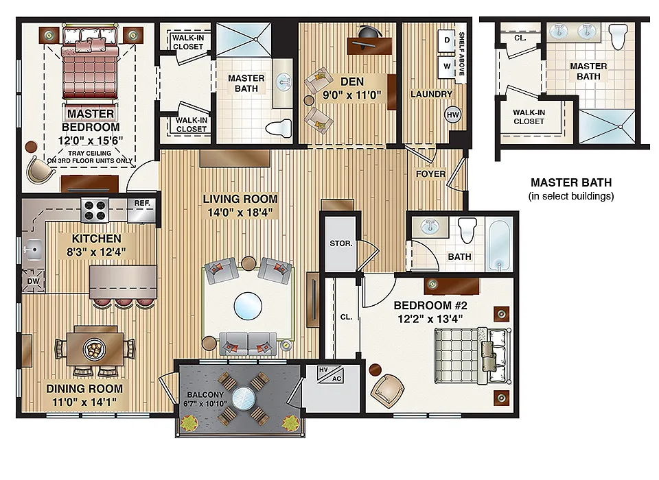 Floor plan Farrington