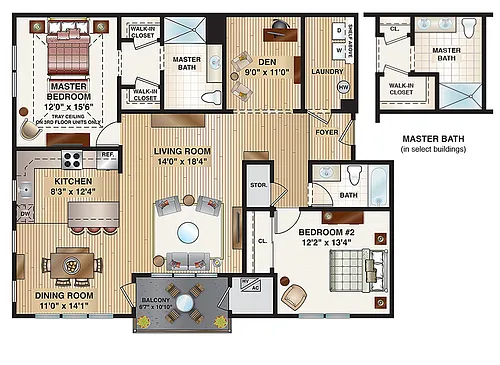 Floor plan Farrington