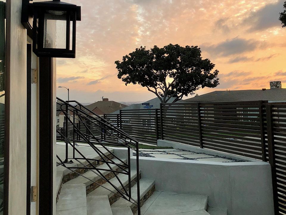 Gated front entrance