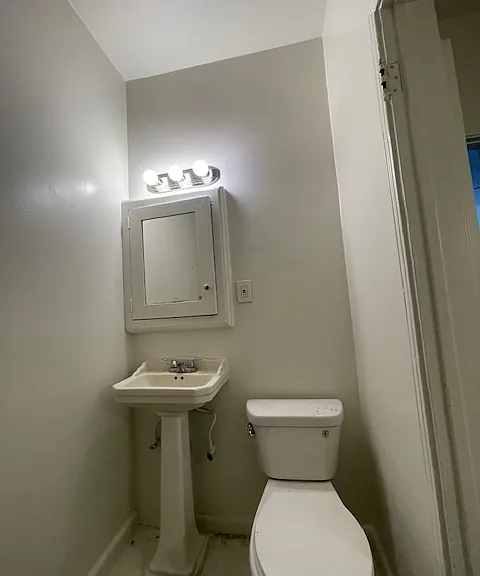 102 bathroom (prior to new floor installed)
