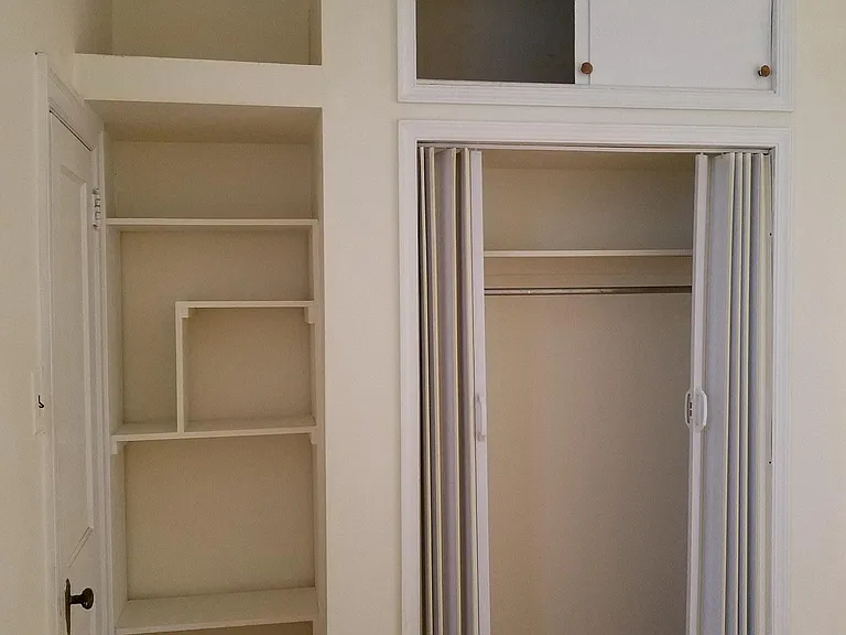 Bedroom Closet and extra storage space