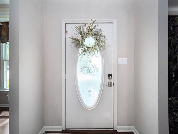Welcoming entry door