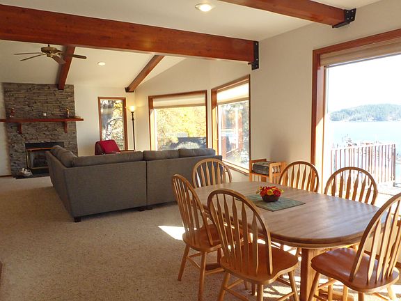 Upstairs Living and Dining