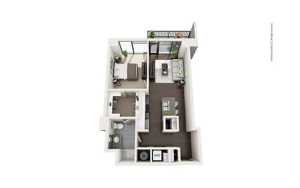 Floor plan Highrise A12