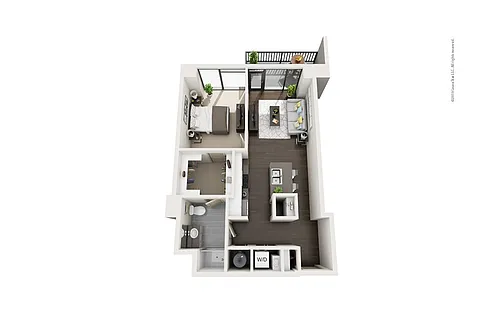 Floor plan Highrise A12