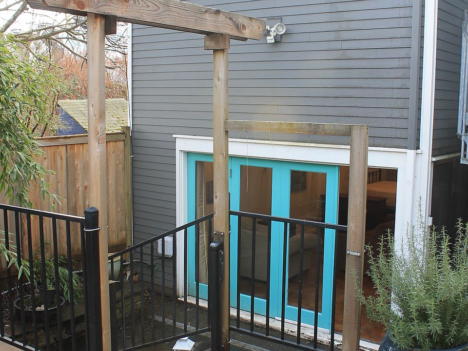 Outside deck/studio entrance
