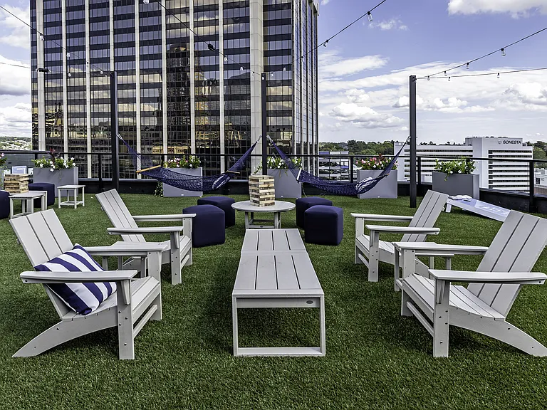 Rooftop Lounge Area