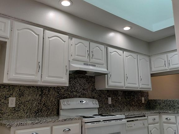 Bright Kitchen showing skylight
