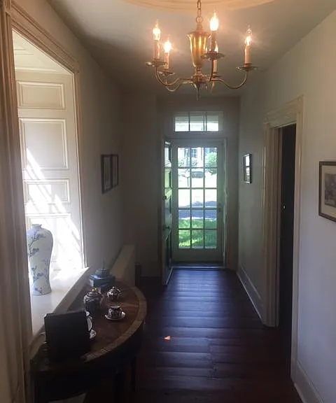 Hall and front entry