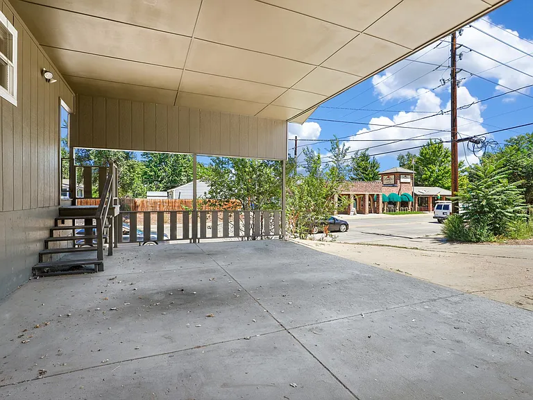 Covered carport