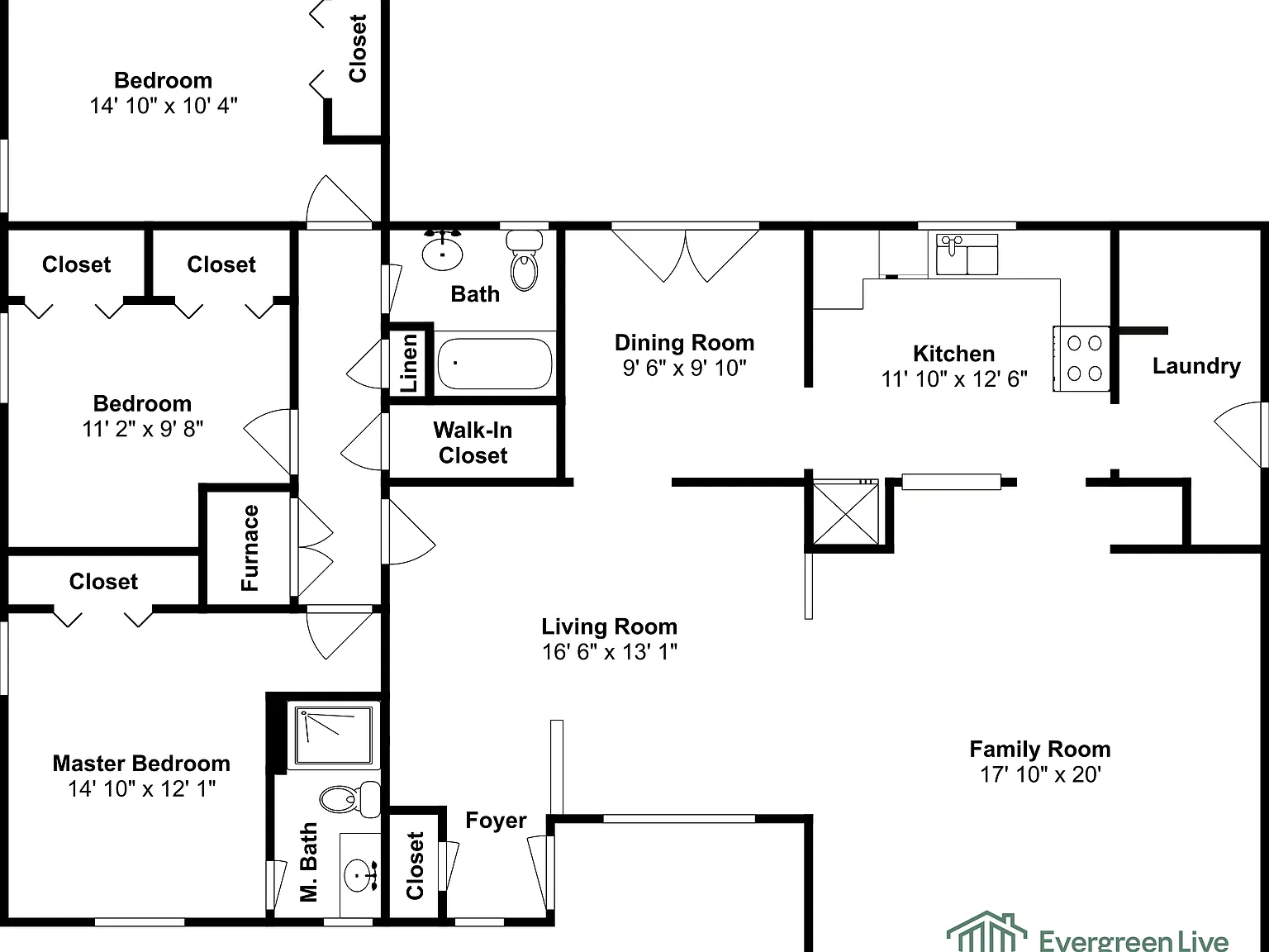 3 bed, 2.0 bath, 1800 sqft, $2,095 — Photo 1