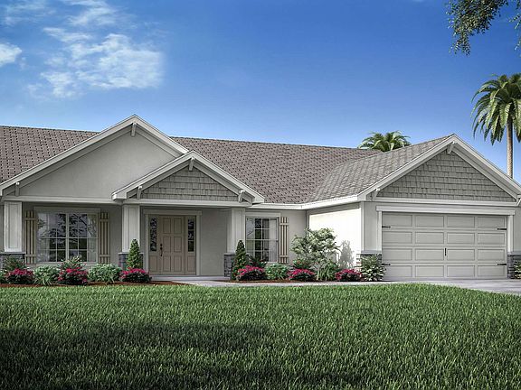Ryleigh - Elevation B Florida new home by Highla