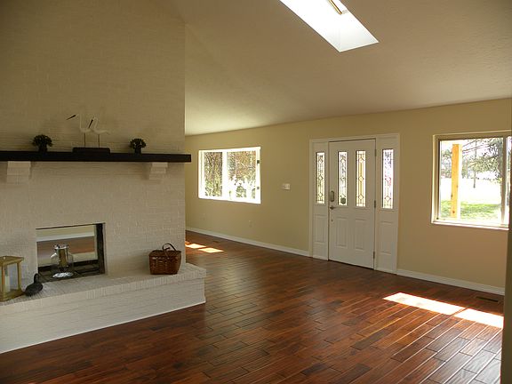 See Through Fireplace
