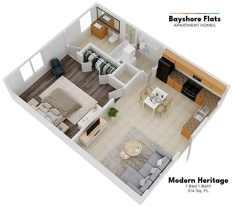 Floor plan Modern Heritage