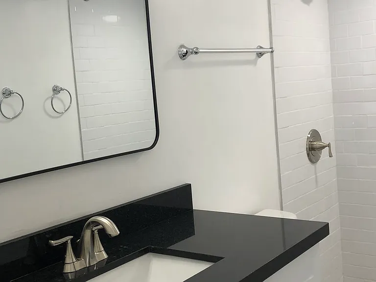 Full bathroom with shower