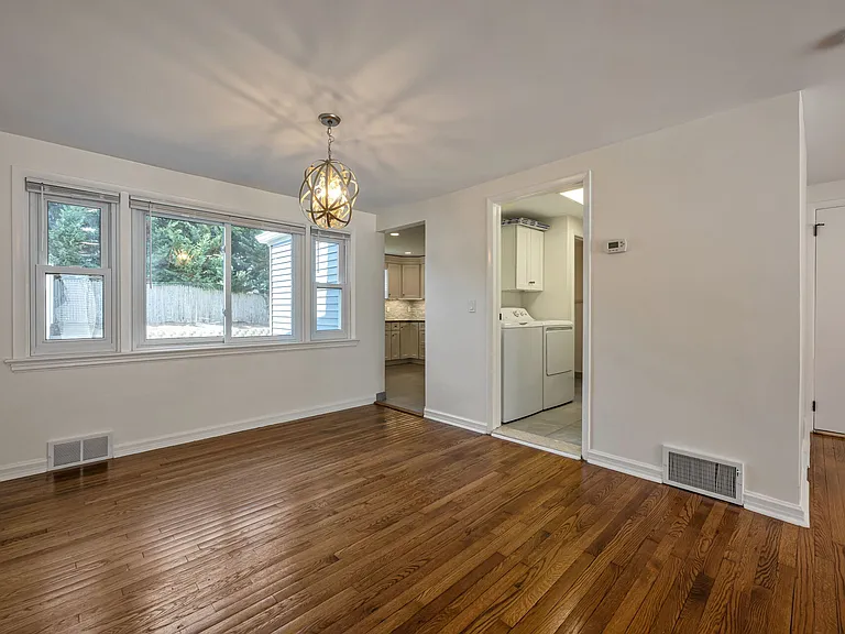 Adjacent Kitchen and Laundry Room