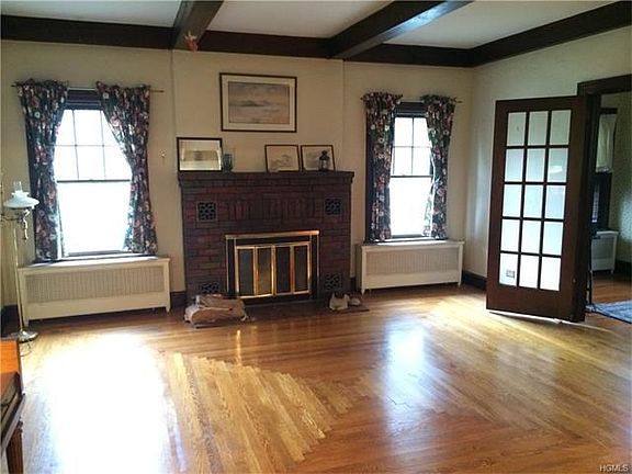 Living Room with Fire Place