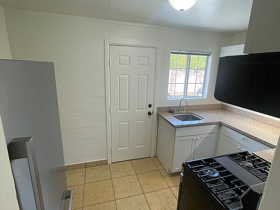 Front Door & Kitchen