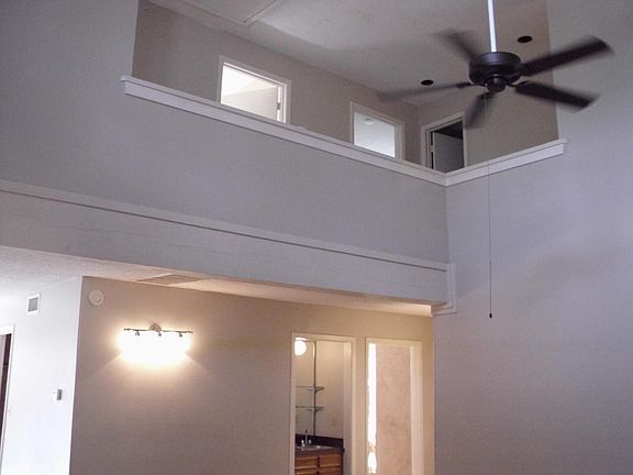Living Room with vaulted ceiling