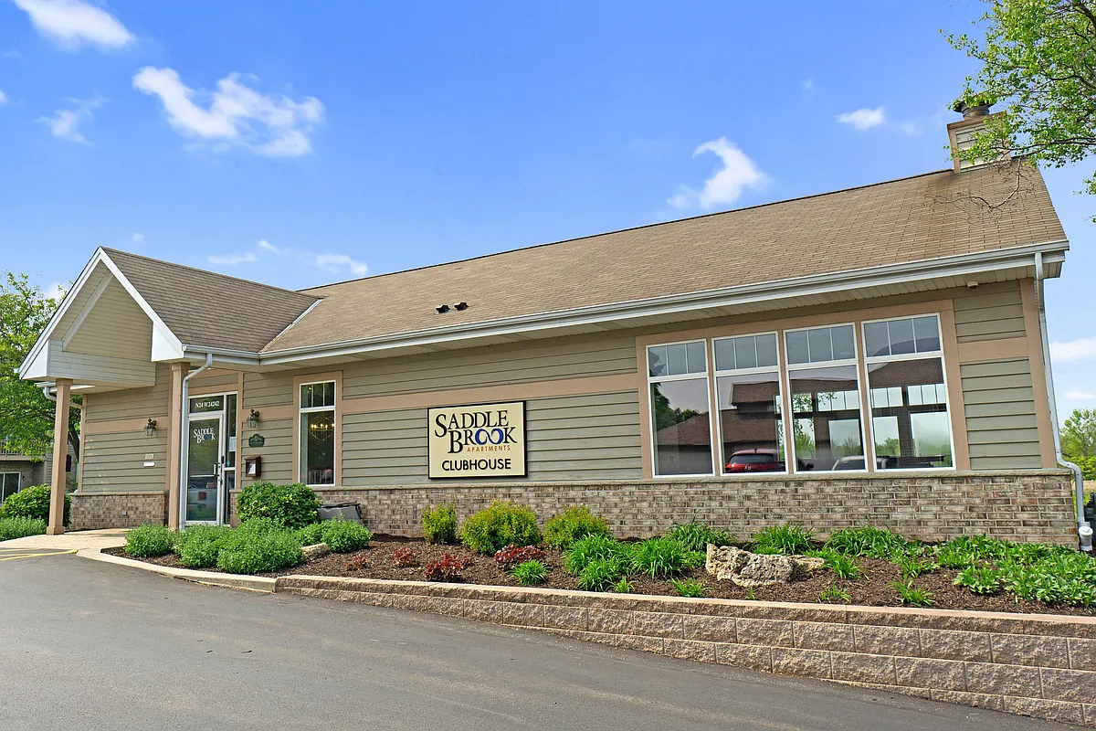 Saddlebrook Apartments Clubhouse Exterior - Saddle Brook Apartments